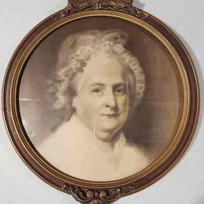 Framed Print Martha Washington