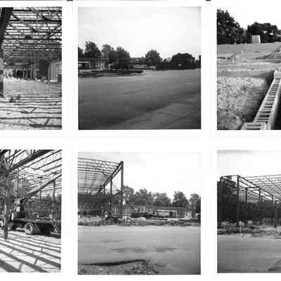 Construction Photos of the Liberty Center School -1973-75 (6 Photos)