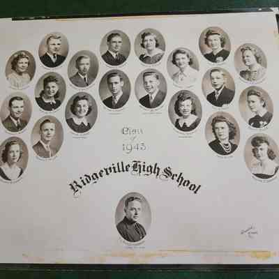 1943 Ridgeville Corners, Oh Composite Class Photograph