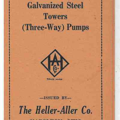 Heller Aller Trade Prices booklet November 1, 1923