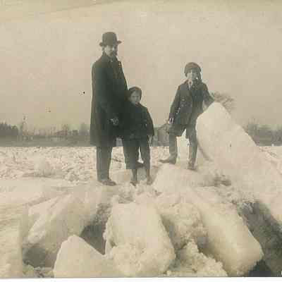 Ice Jam on the Maumee River