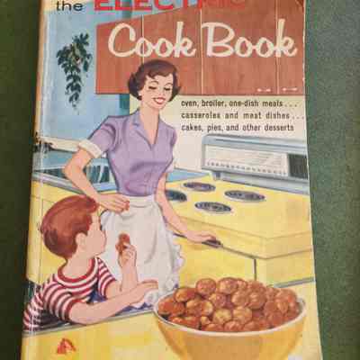 1960 "The Electric Cookbook", Gift given to Residents of Napoleon from the Electric Utility Co.