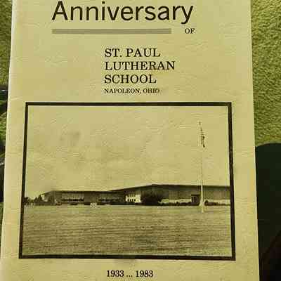 1983 St Paul Lutheran 50th Anniversary School Brochure