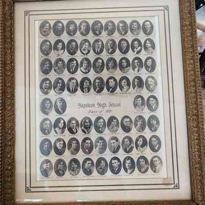 1931 Napoleoen High School Composite Class Photo