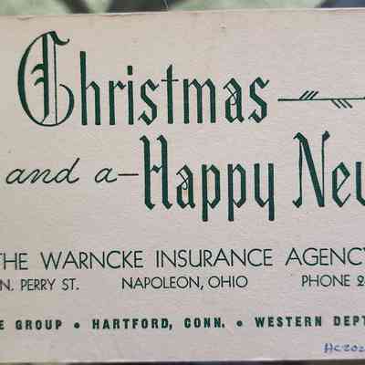 Warnke Insurance Agency Advertising Blotter