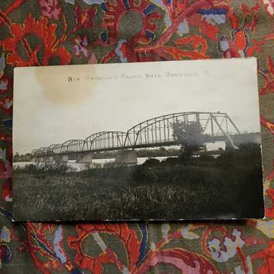 1910 "New" Damascus Bridge Postcard