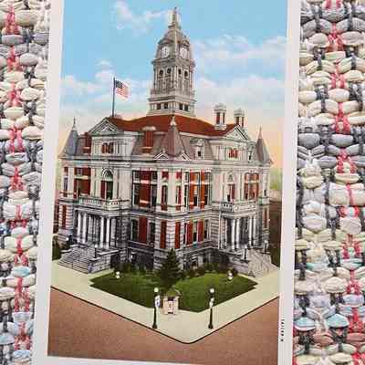 Henry County Courthouse Post Card