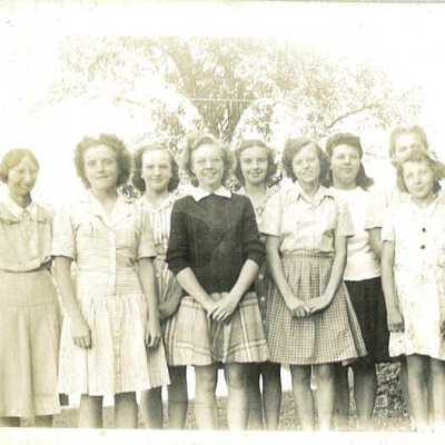Members of The Grelton Bluebird 4-H Club