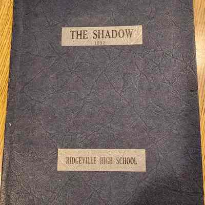 1932 Ridgeville Corners High School Yearbook