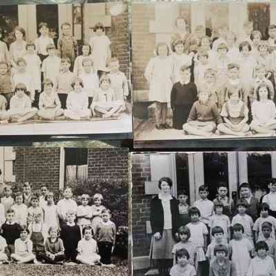Postcard Photos, Helen Huddle Teacher, Year Unknown