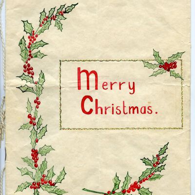 "Souvenir Book given to Canadian Army Liberators of Alverna, Holland, 23 December 1944."