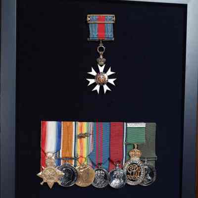 Colonial Auxiliary Forces Officer's Decoration, to Major-General J.T. Fotheringham, Army Medical Corps.
