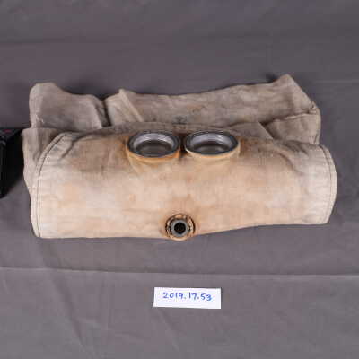 British Army PH anti-gas helmet Detail