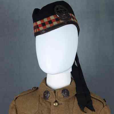 1917-1918 48th Battalion Private's Glengarry Cap w/Badge