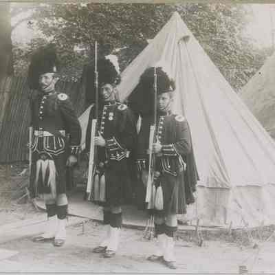 Photograph "Royal Scots, 48th Highlanders, June 1897"