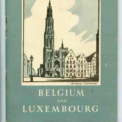 1944 Canadian Army "Belgium and Luxembourg" Pamphlet.