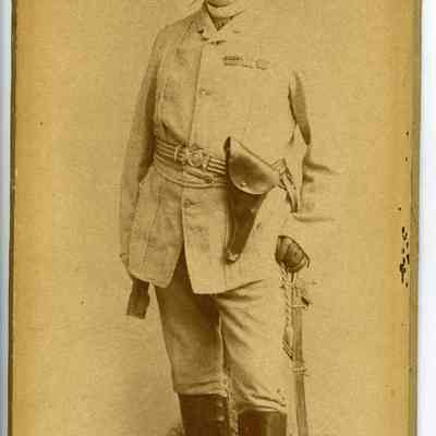 Photograph "Major-General Frederick Middleton, North-West Field Force, 1885."