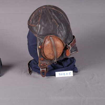 RAF Type "B" flying helmet Side