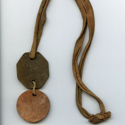 1940-1945 Canadian Army officer's identity disc