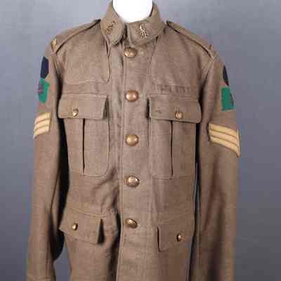 1917-1918 38th Battalion Sergeant's Service Dress Jacket