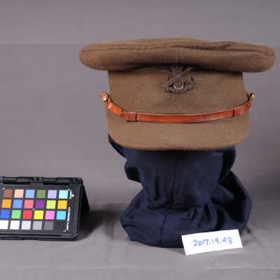 1914-1918 Yukon Motor Machine Gun Battery officer's service dress cap