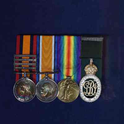 1914-1919 Allied Victory Medal, to Lieutenant-Colonel G.B. Little, 127th Battalion, Canadian Infantry.