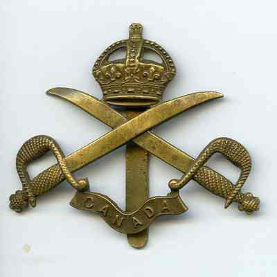 Canadian Expeditionary Force Physical Training Corps Cap Badge