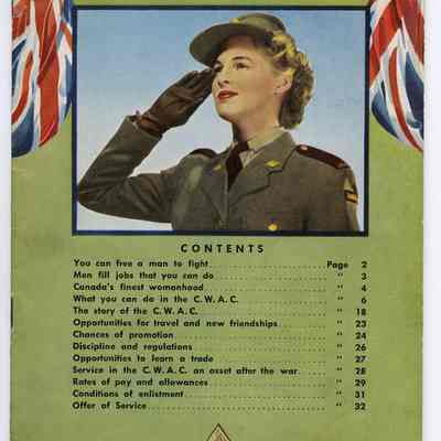 1941-1945 Canadian Women's Army Corps Digest.