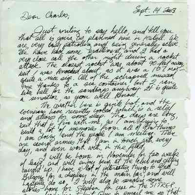 2003 Canadian Forces Air Letter "Captain