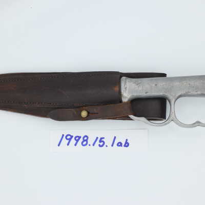 1914-1918 British Expeditionary Force Robbins-Dudley fighting knife scabbard