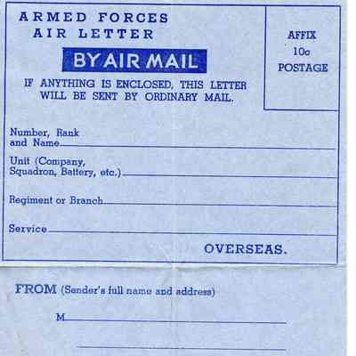 1943 Canadian Pacific Telegraph Form
