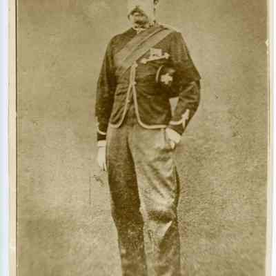 Black/white photograph "Colonel Alexander Roberts Dunn, V.C., 1868."