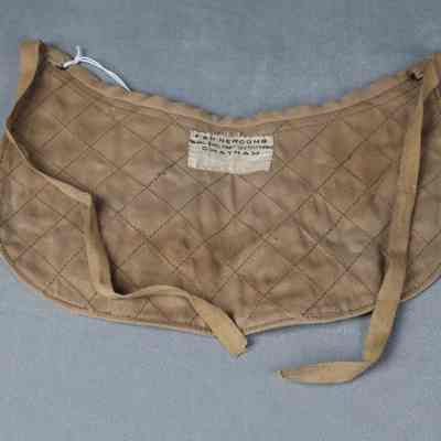1915-1919 BEF Tropical Helmet Quilted Cotton Neckshield