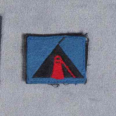 1944-1945 British Army 59th (Staffordshire Division) shoulder patch.