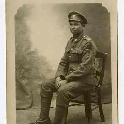 Photograph "RPPC identified as 'Roy Urquhart', PPCLI."
