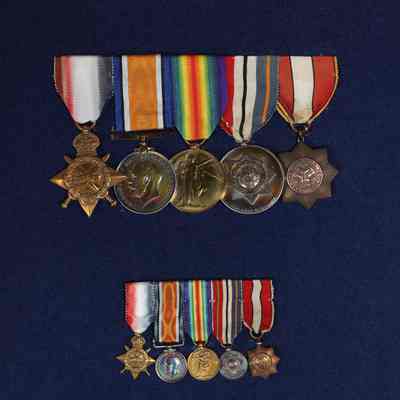 1914-1915 Star, to 115 Private A.C.S. Trivett, 2nd Canadian Division Cyclists.