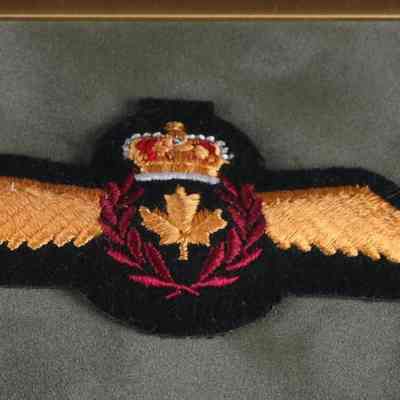 1968-1970 Canadian Forces Pilot's wing qualification badge