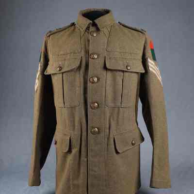 1917-1918 87th Battalion sergeant's service dress jacket