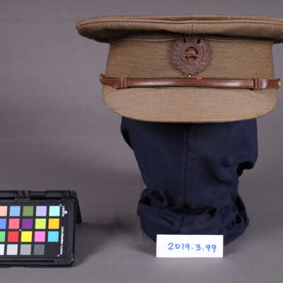 1917-1918 Canadian Engineers' L/Col's service dress cap w/ badge