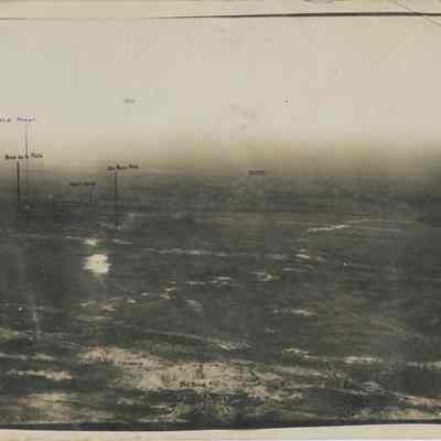 Photograph "Vimy Ridge panorama, 21st March 1917."