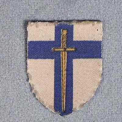 1944-1945 British Army 21st Army Group shoulder patch