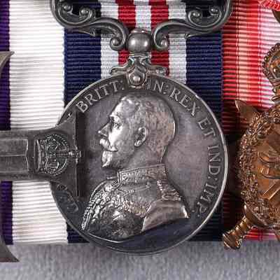 1916-1918 Military Medal, to SJT.MORRISON 3:CAN:INF