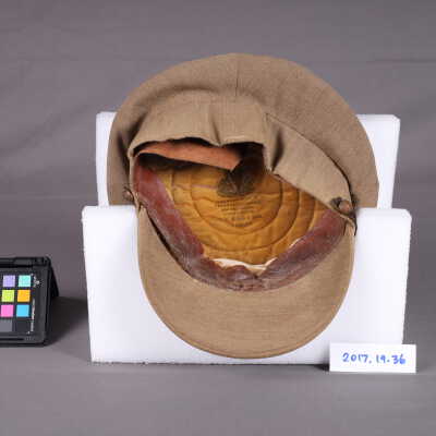 Canadian Army Pay Corps Captain's cap inside