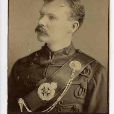 Photograph "Lieutenant G. Mutton, 2nd Battalion, Queen's Own Rifles of Canada 1882-1885."
