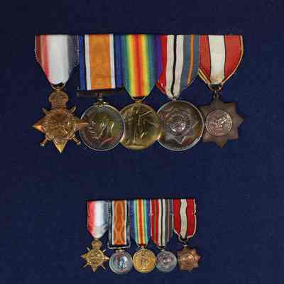 1914-1920 British War Medal, to Honourary Captain A.C.S. Trivett.