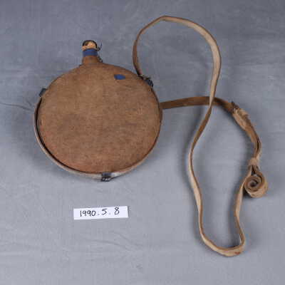 1888-1903 British Army Pattern 1888 web equipment water bottle