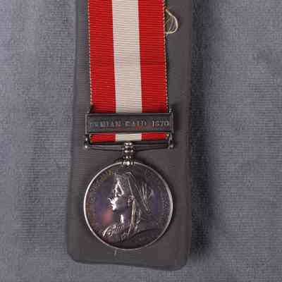 1866-1870 Canada General Service Medal, bar "Fenian Raid 1870"