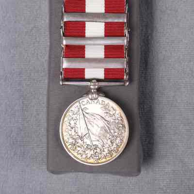 Medal Back View