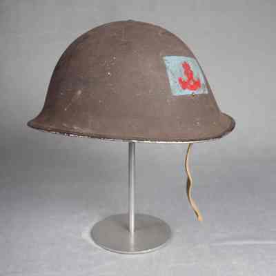 1944-1945 Canadian Scottish Mark III invasion helmet