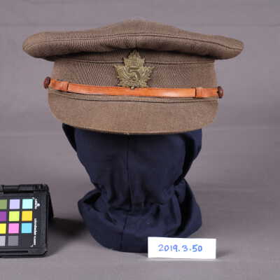 1917 5th Canadian Mounted Rifles Lieutenant's Service Dress Cap